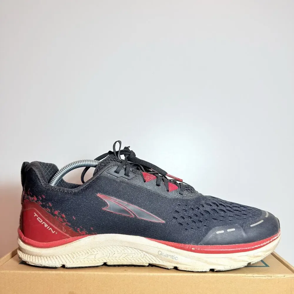 Altra Torin 4 Mens Size 10.5 Red Black Road Running Shoes Trainers Sneakers